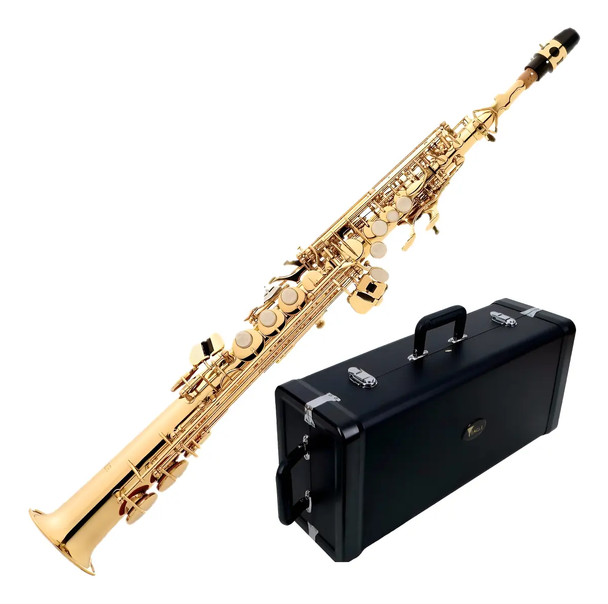 Sax Soprano Eagle Sp-502 Laqueado (Sib)