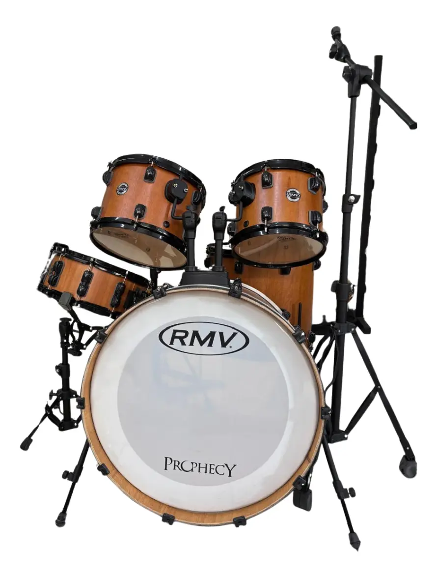 Bateria Rmv Crossroad ''22'' Marrom S/prato E S/banco
