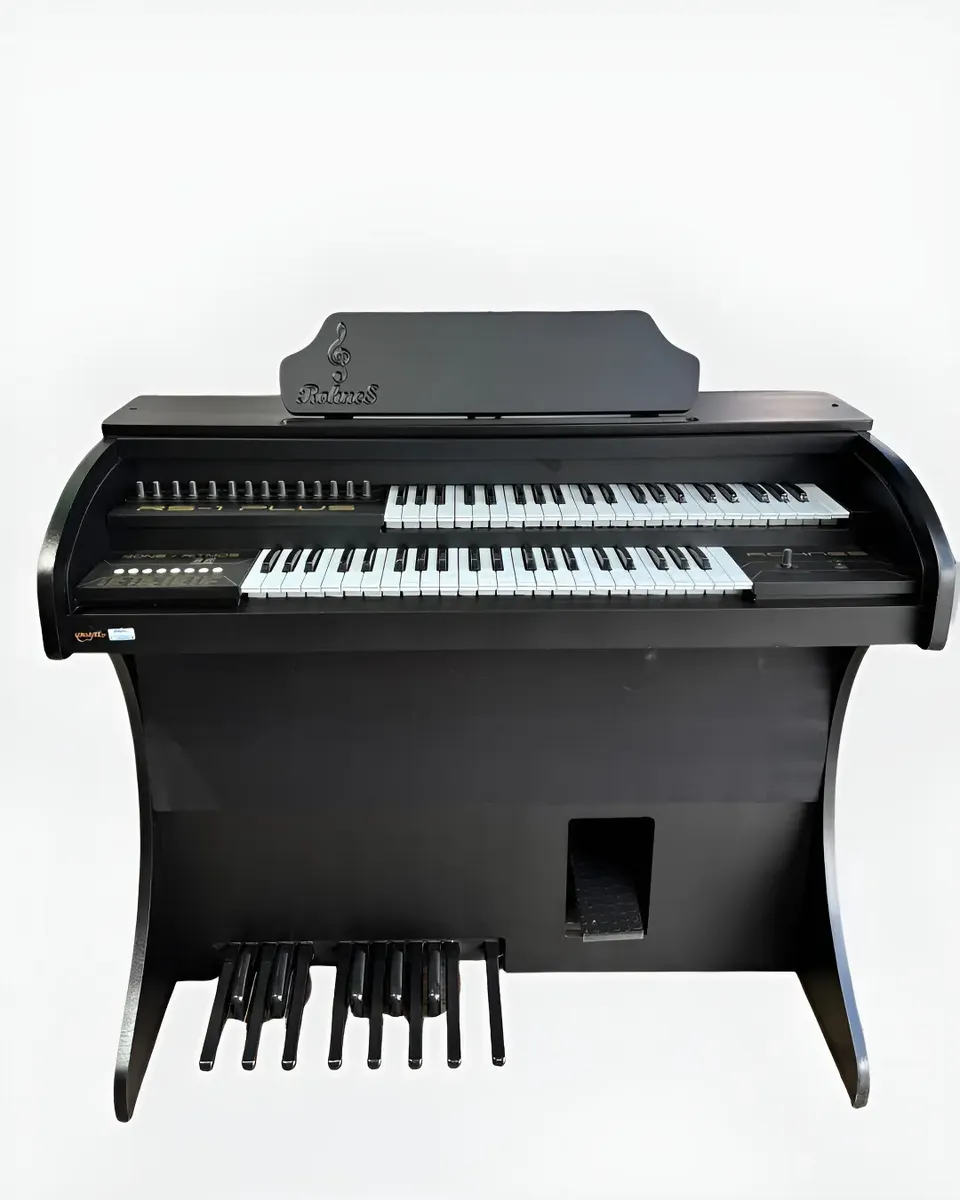 Órgão Rohnes Rs-1 Plus Preto Fosco