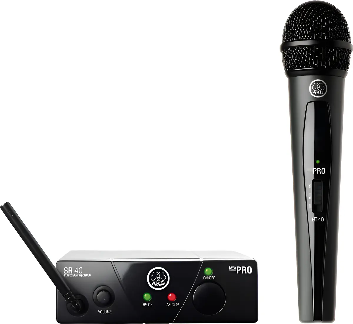 Microfone Akg Wms 40 Pro Mini Uhf ( 1 Micro De Mão )