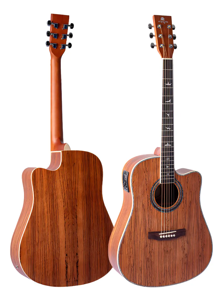 Violão Marquês Elétrico Va39 Natural Fosco