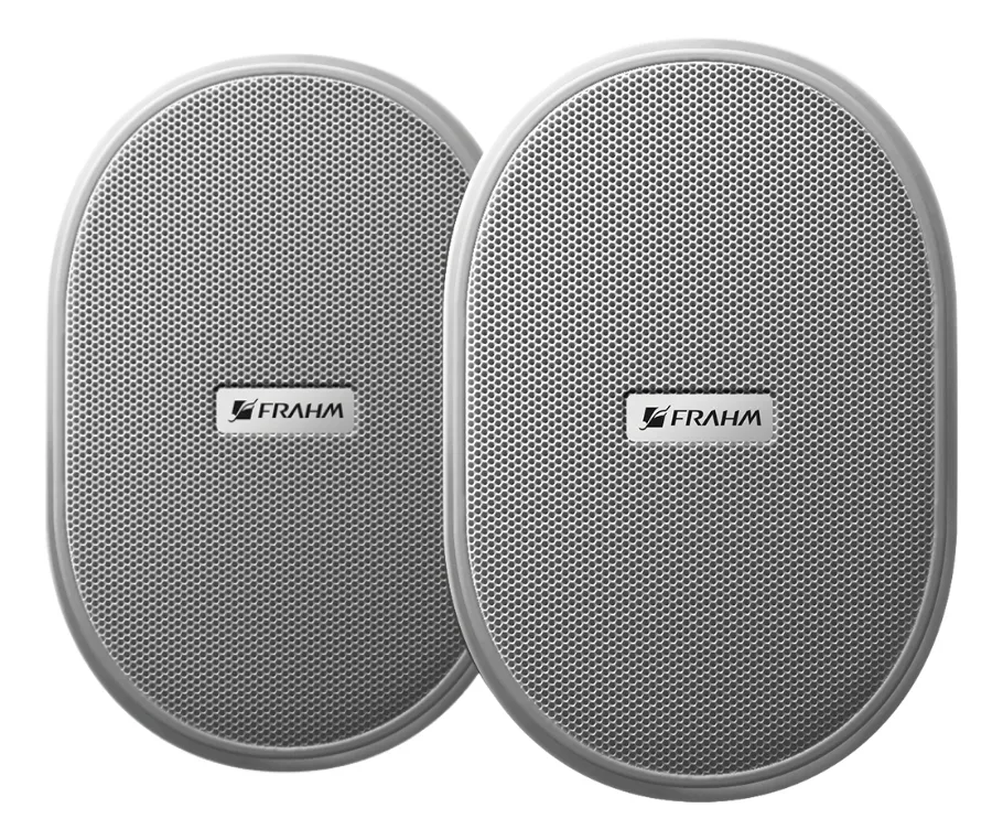 Caixa De Som Ambiente Frahm Ps 3 30w (par) Branca