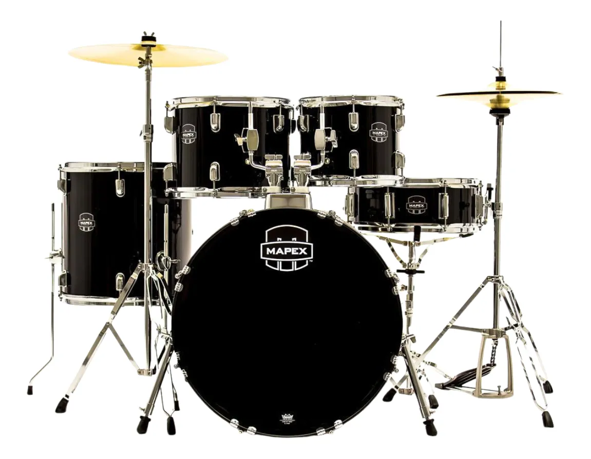 Bateria Mapex Prodigy Pdgs5245t 5 Pçs Preta C/banco S/pratos