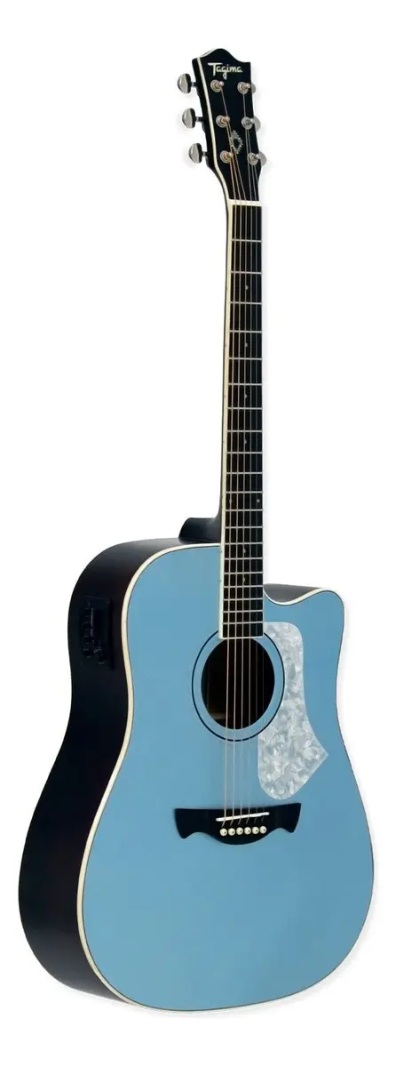 Violão Tagima Latin America Andes Folk Azul Elétrico TG-ANDESLPBS