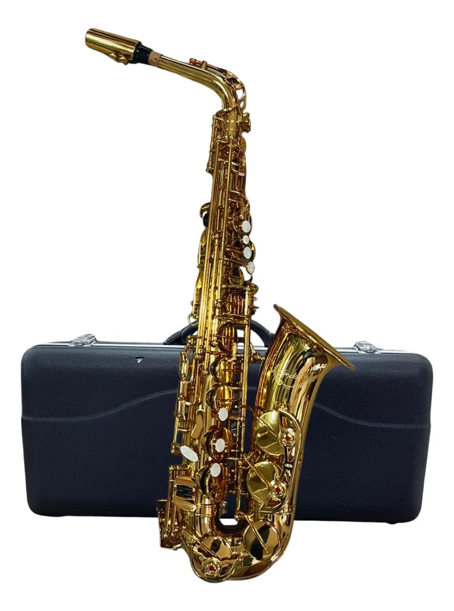 Sax Alto Condor Csa-21 Dourado (Seminovo)