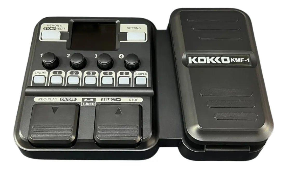 Pedaleira Kokko Kmf-1 Multi Efeitos Guitarra Looper 18 Amps