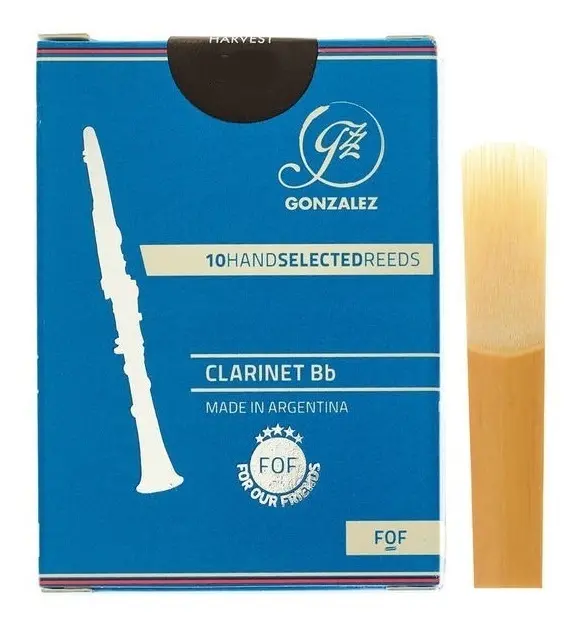 Palheta Gonzalez FOF P/ Clarinete (2 1/2)