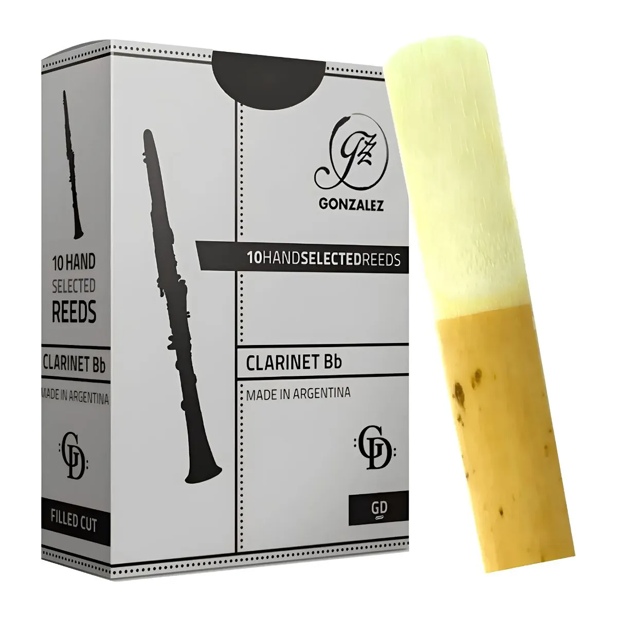 Palheta Gonzalez GD P/ Clarinete (2 1/2)
