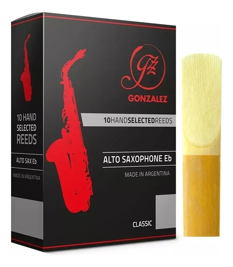 Palheta Gonzalez P/ Sax Alto (1/2)
