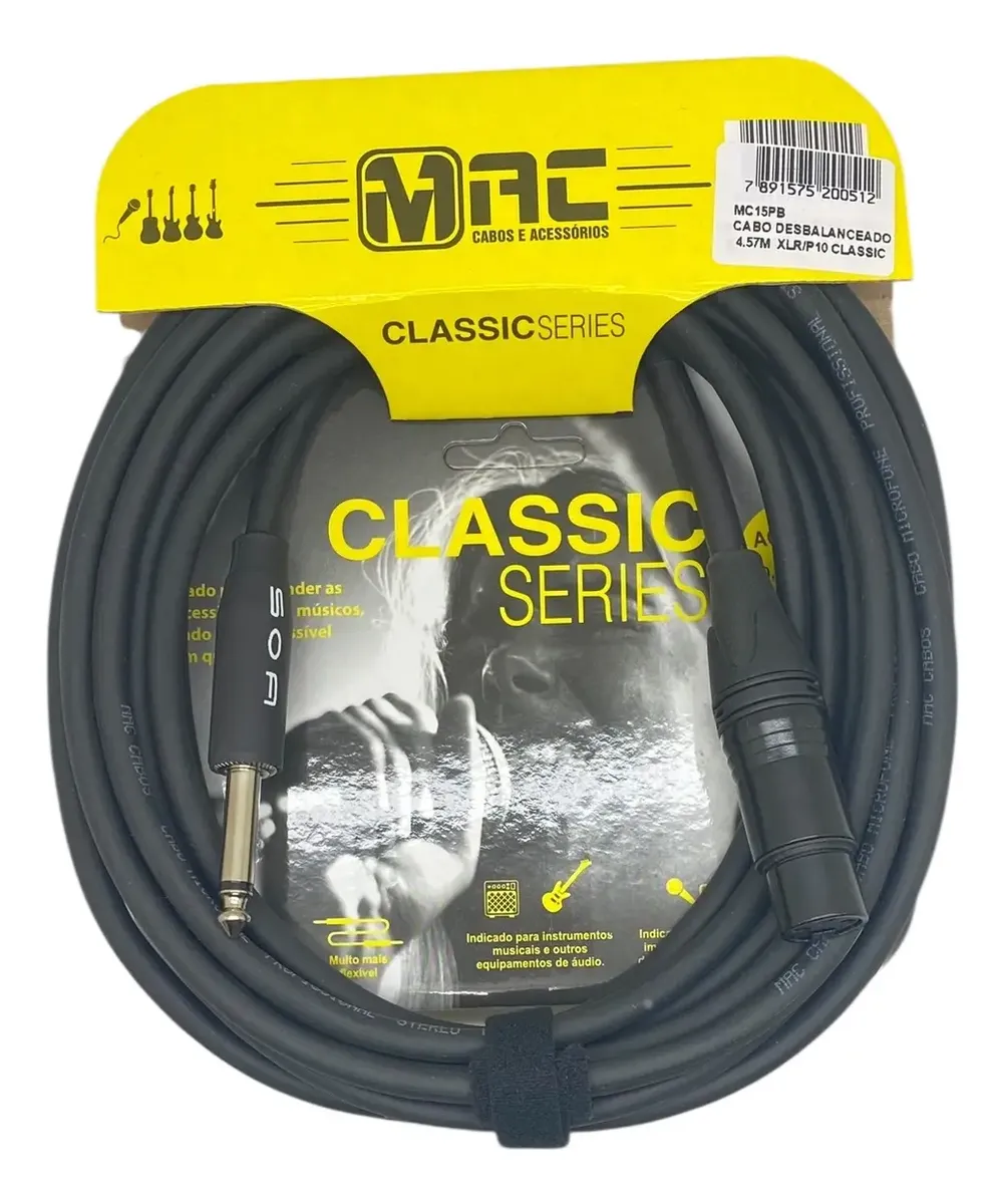 Cabo MAC Cabos Classic Series P10 / XLR 4.57 Metros