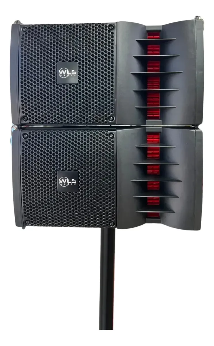 Caixa De Som Wls Profissional 200w C/ Pedestal Ls18.4