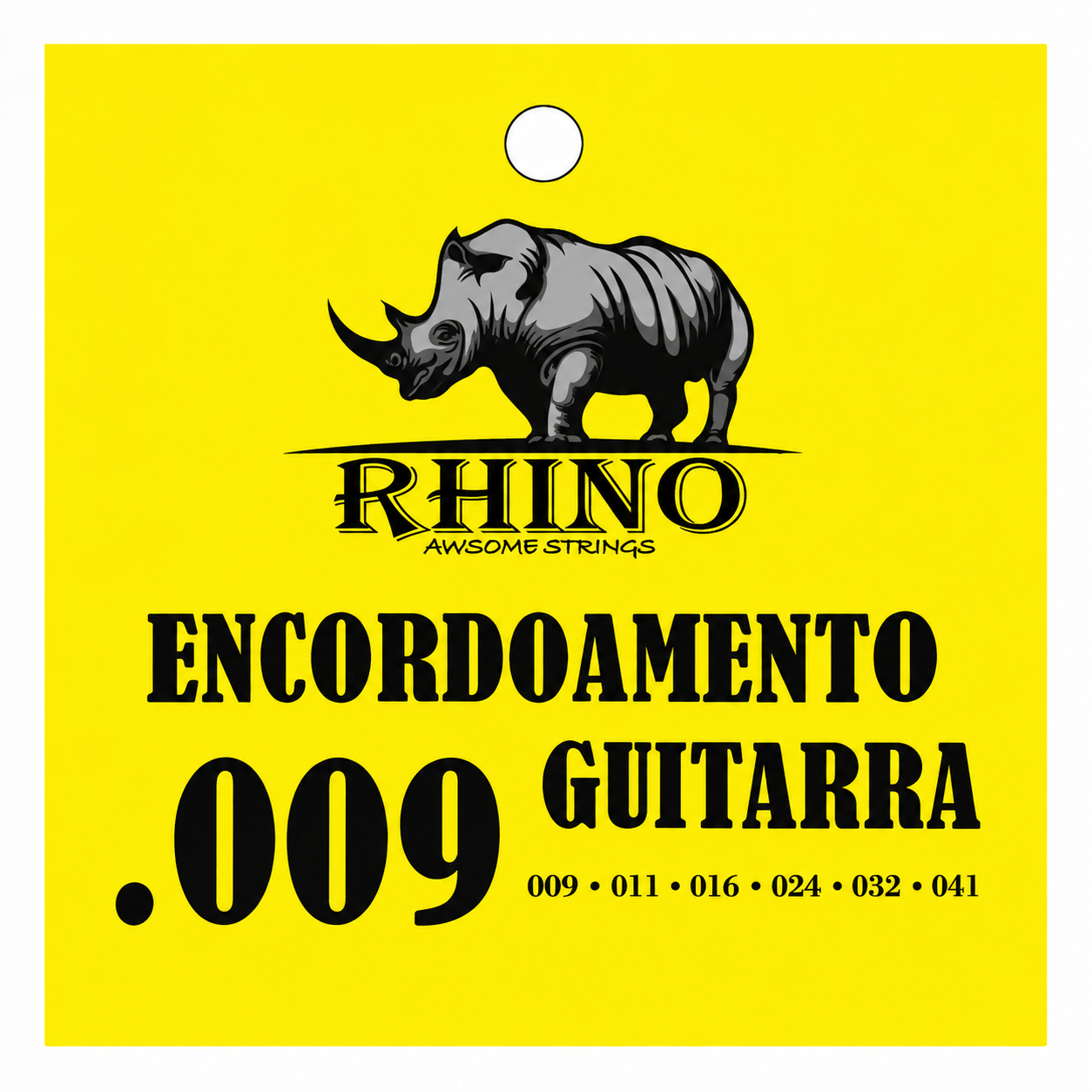 Encordoamento Rhino p/ Guitarra 0.09