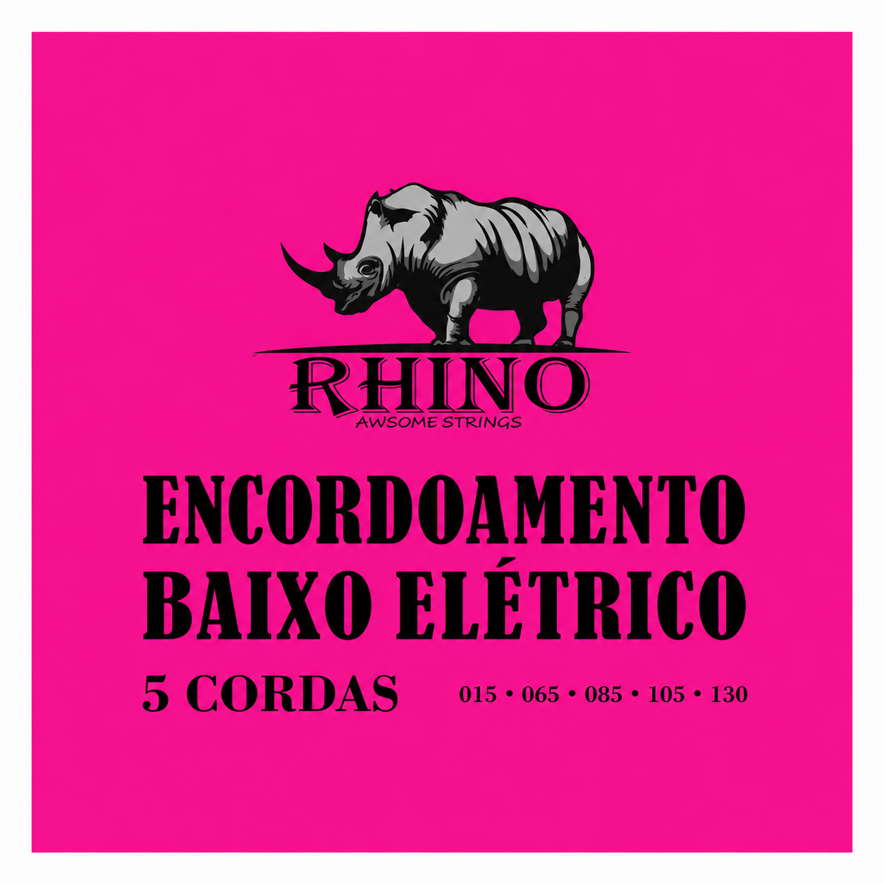 Encordoamento Rhino p/ Contrabaixo 5 Cordas - Light