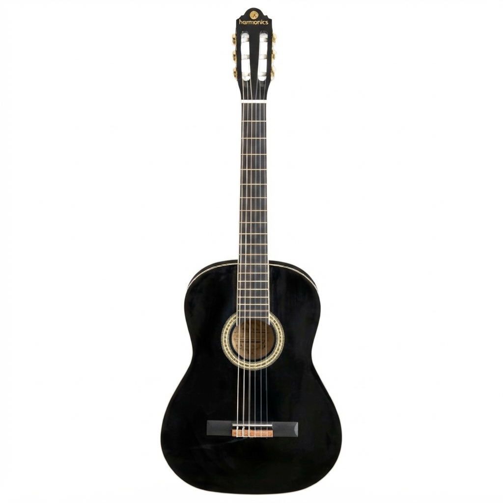 Violão Harmonics Gna-111 Acústico Nylon Preto