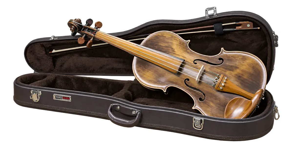 Viola De Arco Nhureson Allegro 40 Envelhecido Fosco